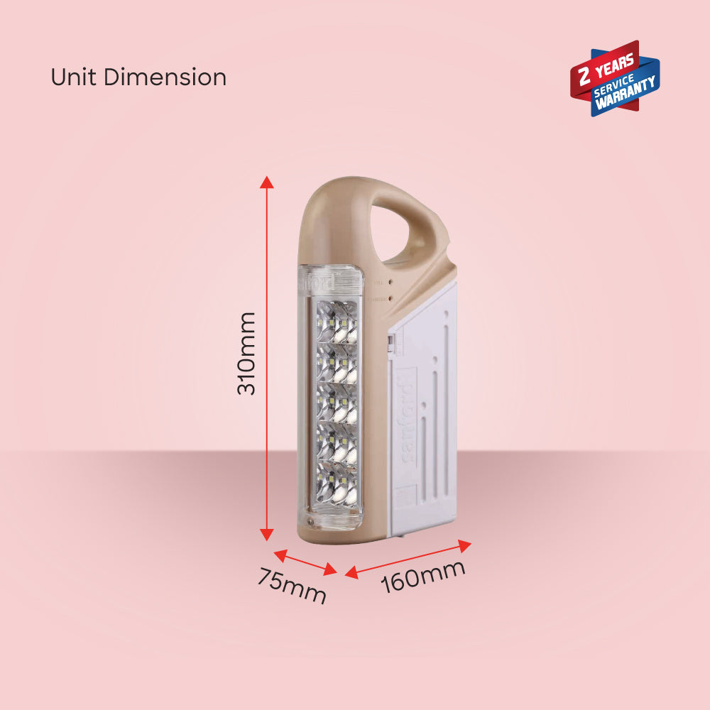 Sanford 3W Rechargeable LED Lantern with 15 LEDs and 118 Hour Runtime | SF452EL - buysanford